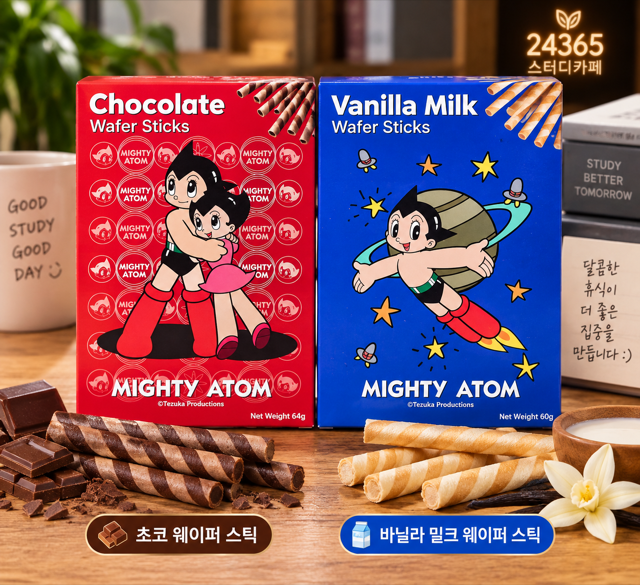 초코 & 바닐라 밀크 스틱